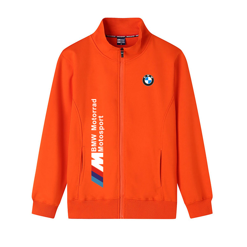 2022 Sweat BMW Motorrad Motorsport Homme Zippé Col Montant